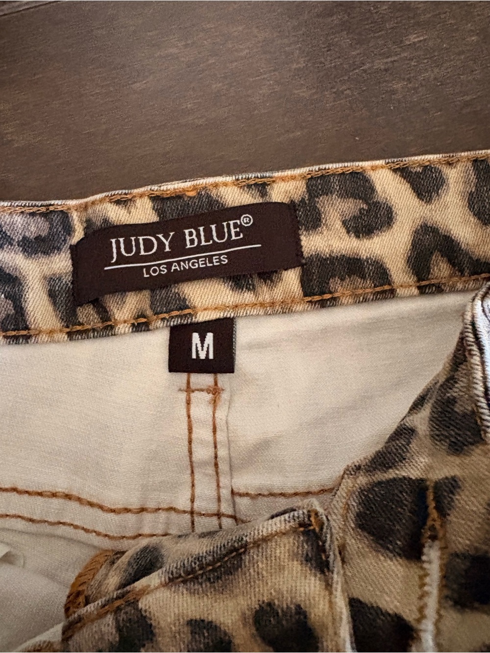 Leopard Print Shorts - Picture 2 of 4